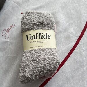 Softie Women's Gray Socks by Unhide